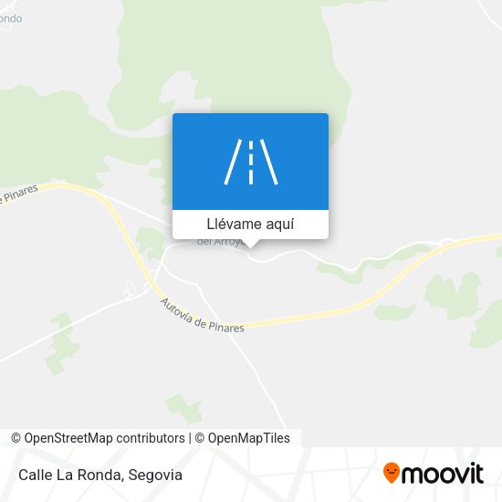 Mapa Calle La Ronda
