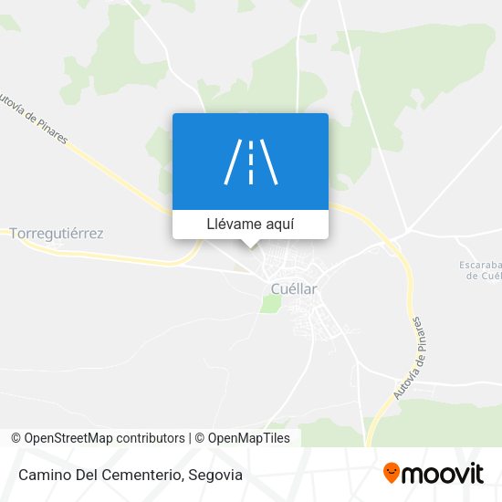 Mapa Camino Del Cementerio