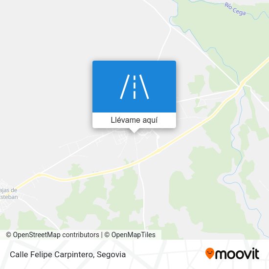 Mapa Calle Felipe Carpintero