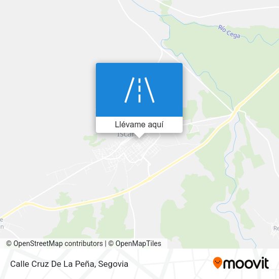 Mapa Calle Cruz De La Peña
