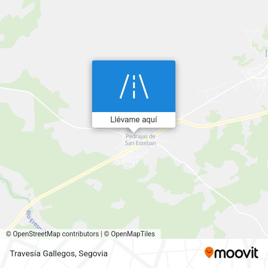 Mapa Travesía Gallegos