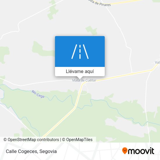 Mapa Calle Cogeces