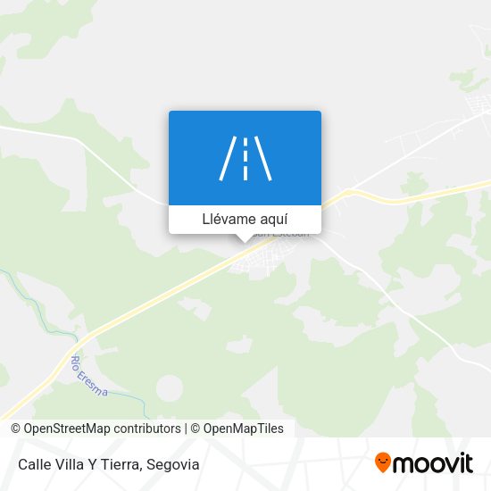 Mapa Calle Villa Y Tierra