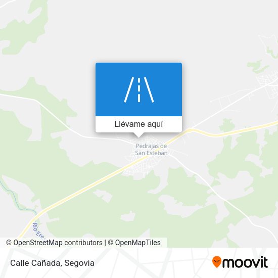 Mapa Calle Cañada
