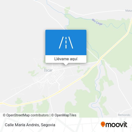 Mapa Calle María Andrés