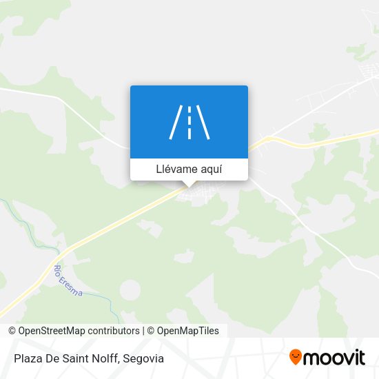 Mapa Plaza De Saint Nolff