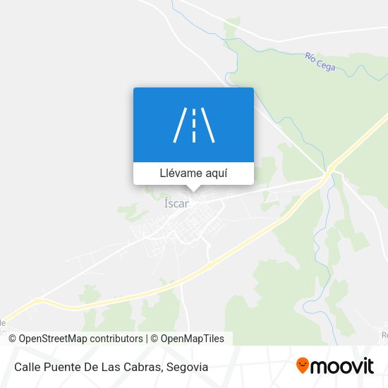 Mapa Calle Puente De Las Cabras