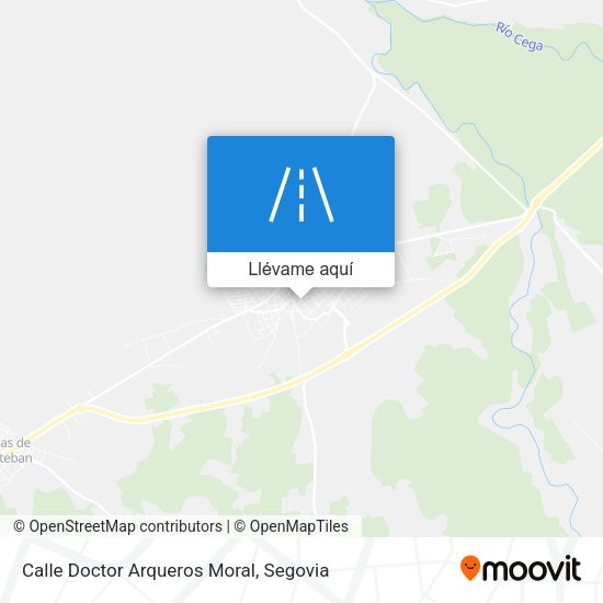 Mapa Calle Doctor Arqueros Moral