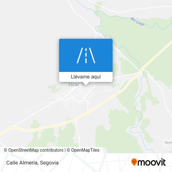 Mapa Calle Almería