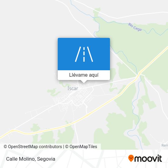 Mapa Calle Molino