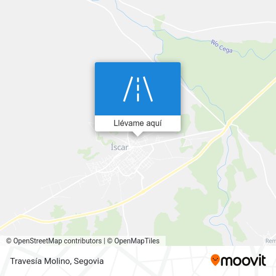 Mapa Travesía Molino