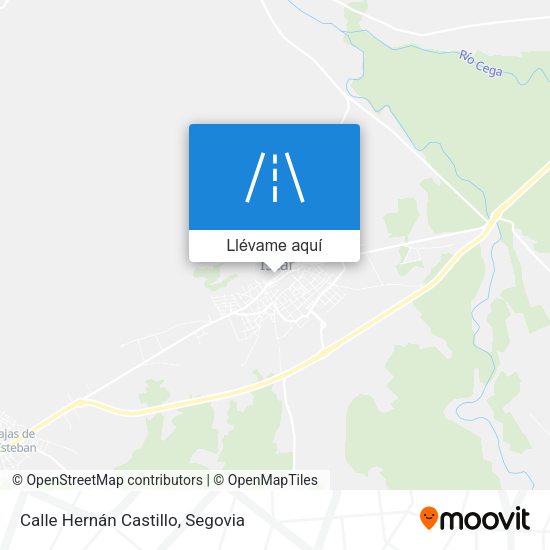 Mapa Calle Hernán Castillo