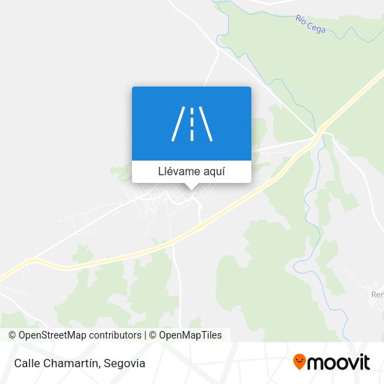 Mapa Calle Chamartín