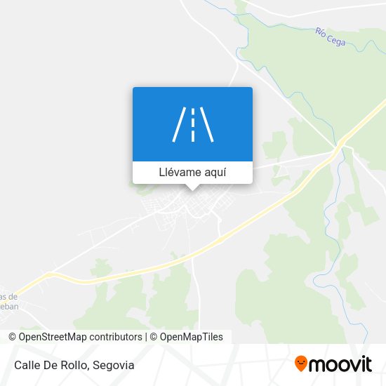 Mapa Calle De Rollo
