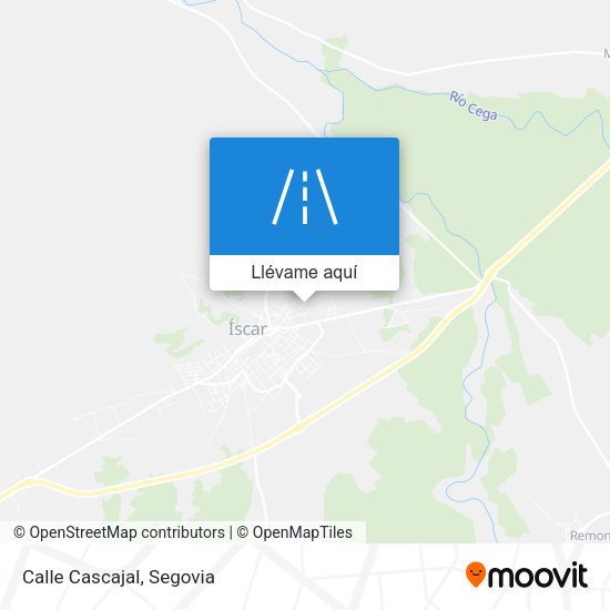 Mapa Calle Cascajal
