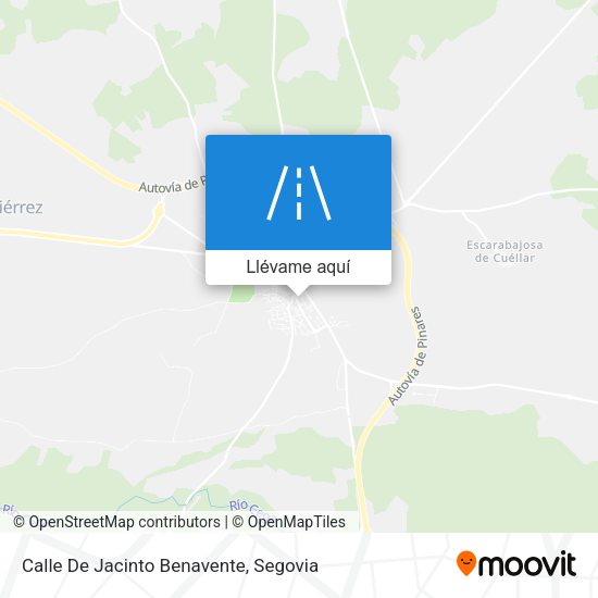 Mapa Calle De Jacinto Benavente