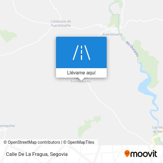 Mapa Calle De La Fragua