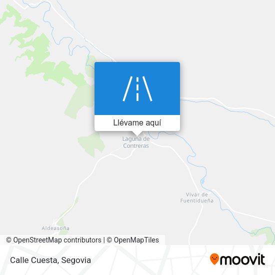 Mapa Calle Cuesta