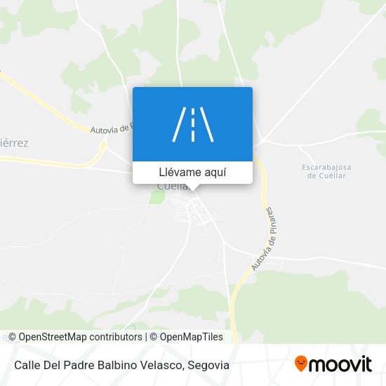 Mapa Calle Del Padre Balbino Velasco