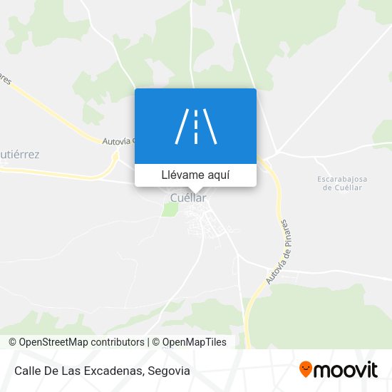 Mapa Calle De Las Excadenas