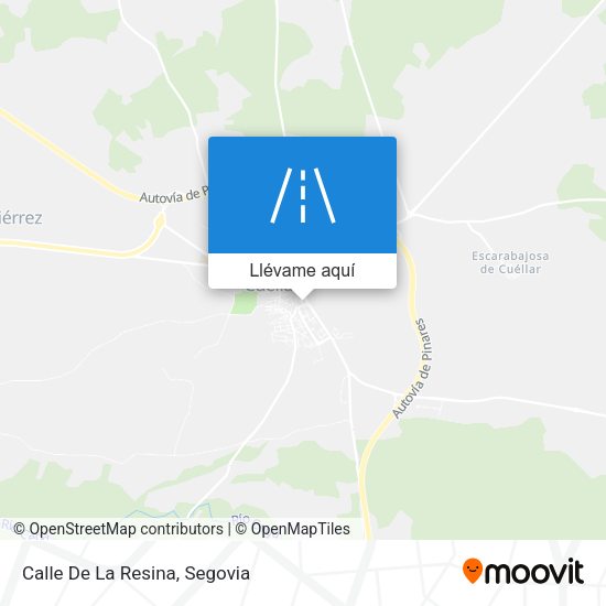 Mapa Calle De La Resina