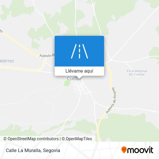 Mapa Calle La Muralla