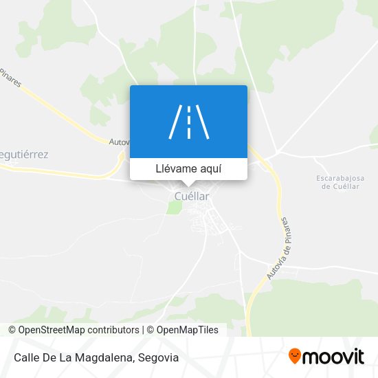 Mapa Calle De La Magdalena
