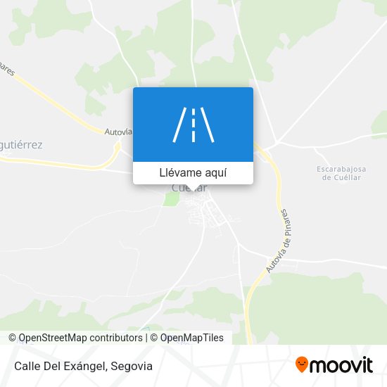 Mapa Calle Del Exángel