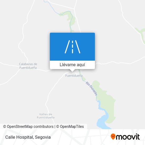 Mapa Calle Hospital