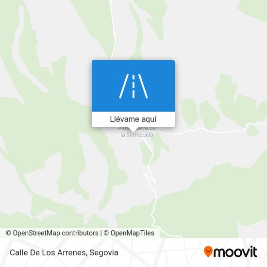 Mapa Calle De Los Arrenes