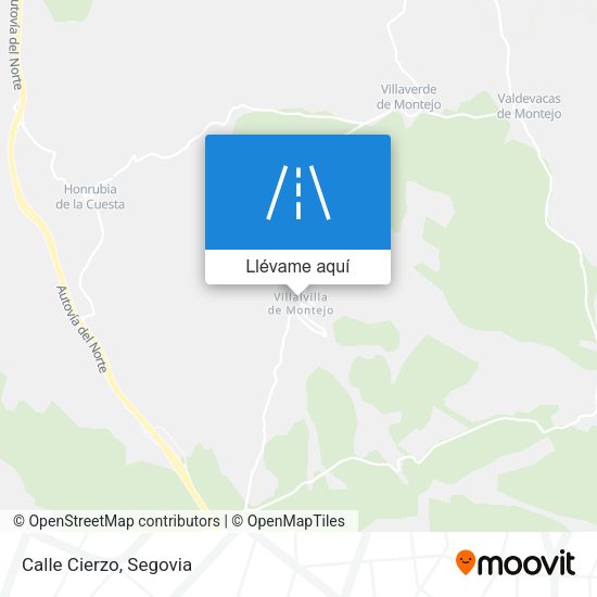 Mapa Calle Cierzo