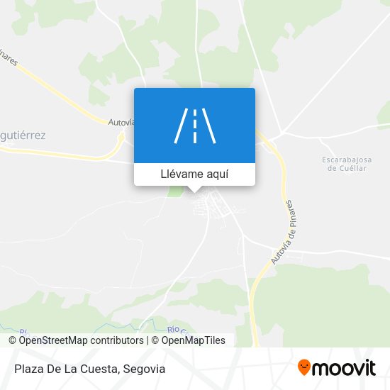Mapa Plaza De La Cuesta