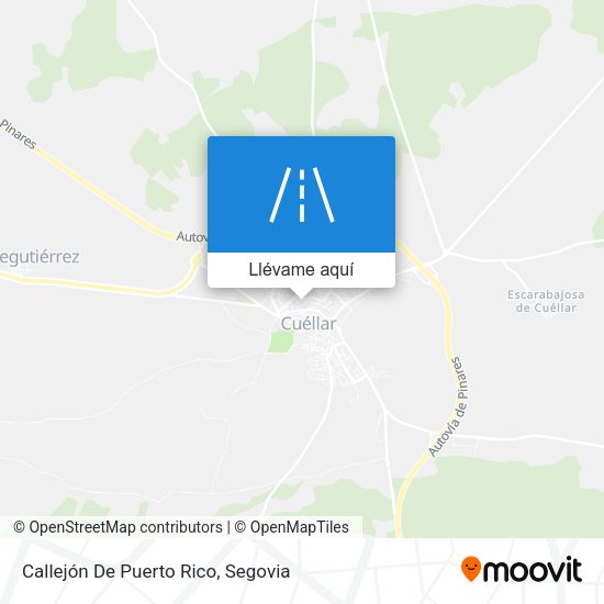Mapa Callejón De Puerto Rico