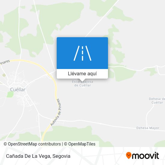 Mapa Cañada De La Vega