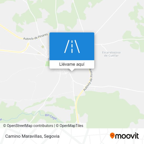 Mapa Camino Maravillas