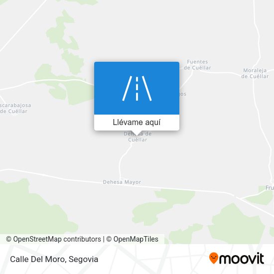 Mapa Calle Del Moro