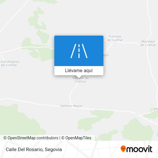 Mapa Calle Del Rosario