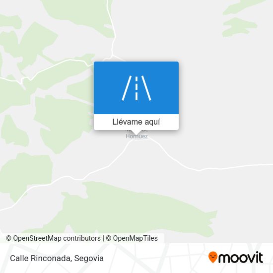 Mapa Calle Rinconada