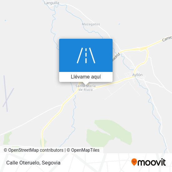 Mapa Calle Oteruelo