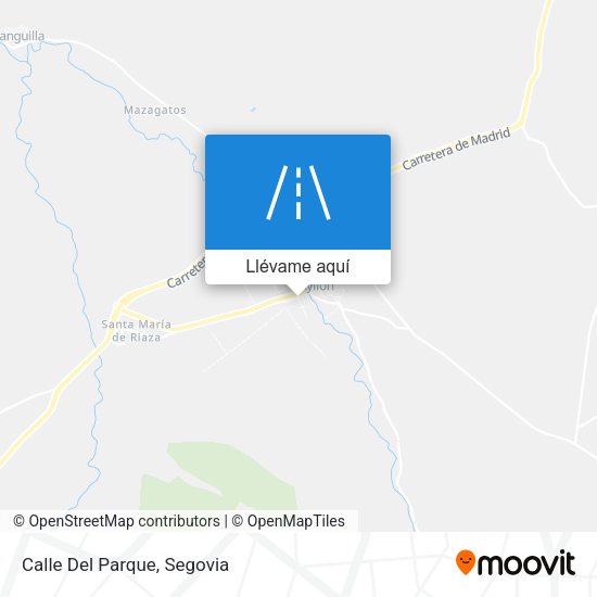 Mapa Calle Del Parque