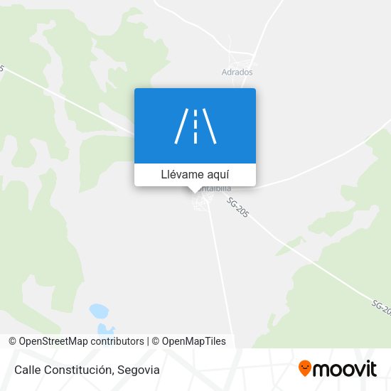 Mapa Calle Constitución