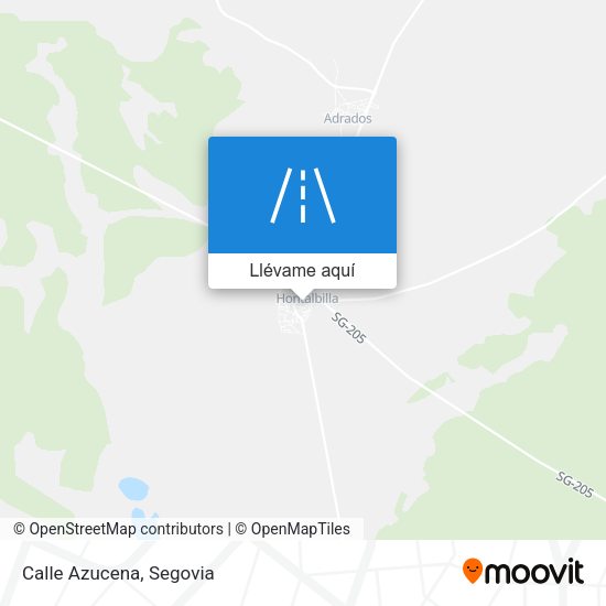 Mapa Calle Azucena