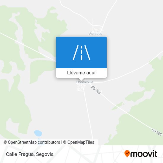 Mapa Calle Fragua