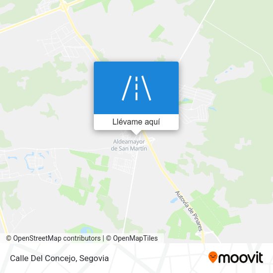 Mapa Calle Del Concejo