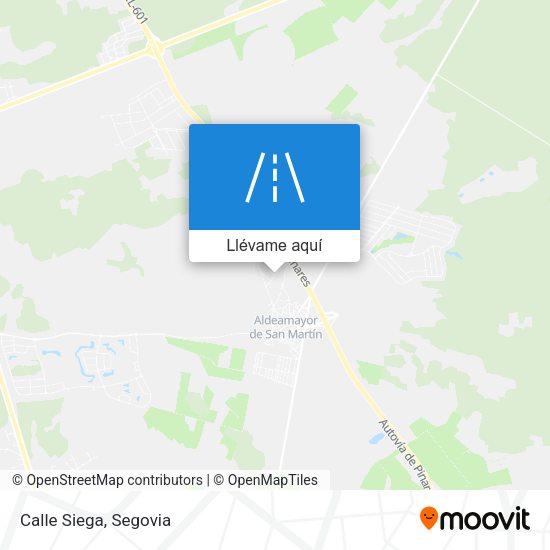 Mapa Calle Siega