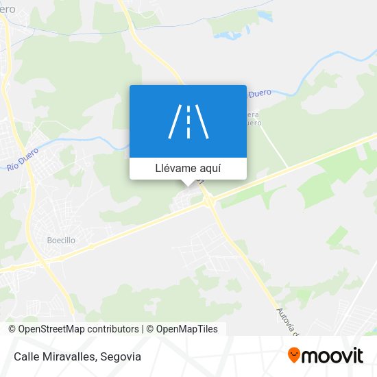 Mapa Calle Miravalles
