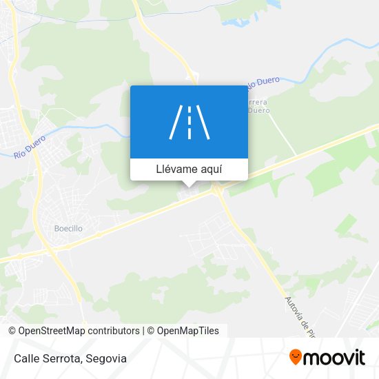 Mapa Calle Serrota