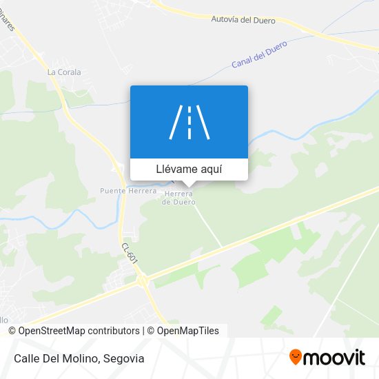 Mapa Calle Del Molino