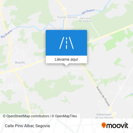 Mapa Calle Pino Albar