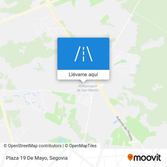 Mapa Plaza 19 De Mayo